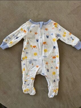Bundle of two - Gerber Footed One-Piece - 100% cotton